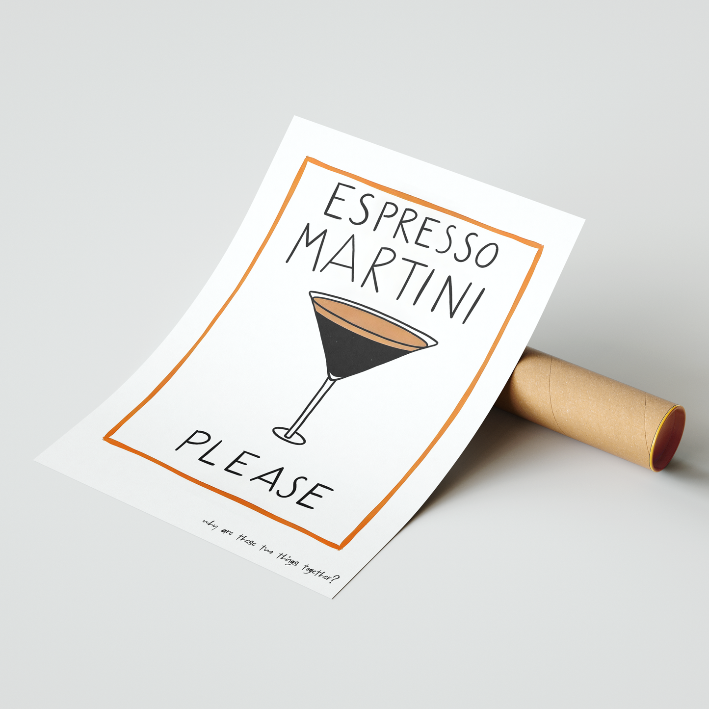 Why Are These Two Things Together? Espresso Martini Please