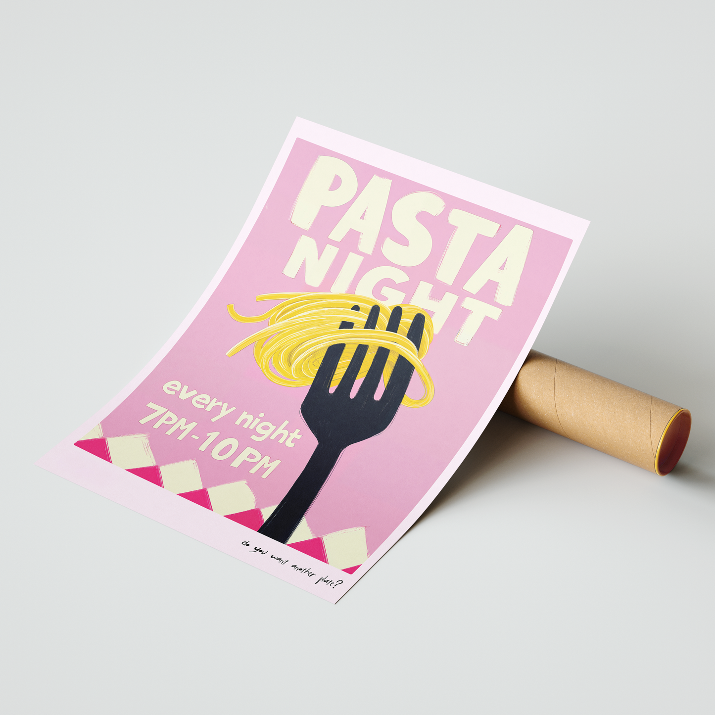 Do You Want Another Fork? Pasta Night