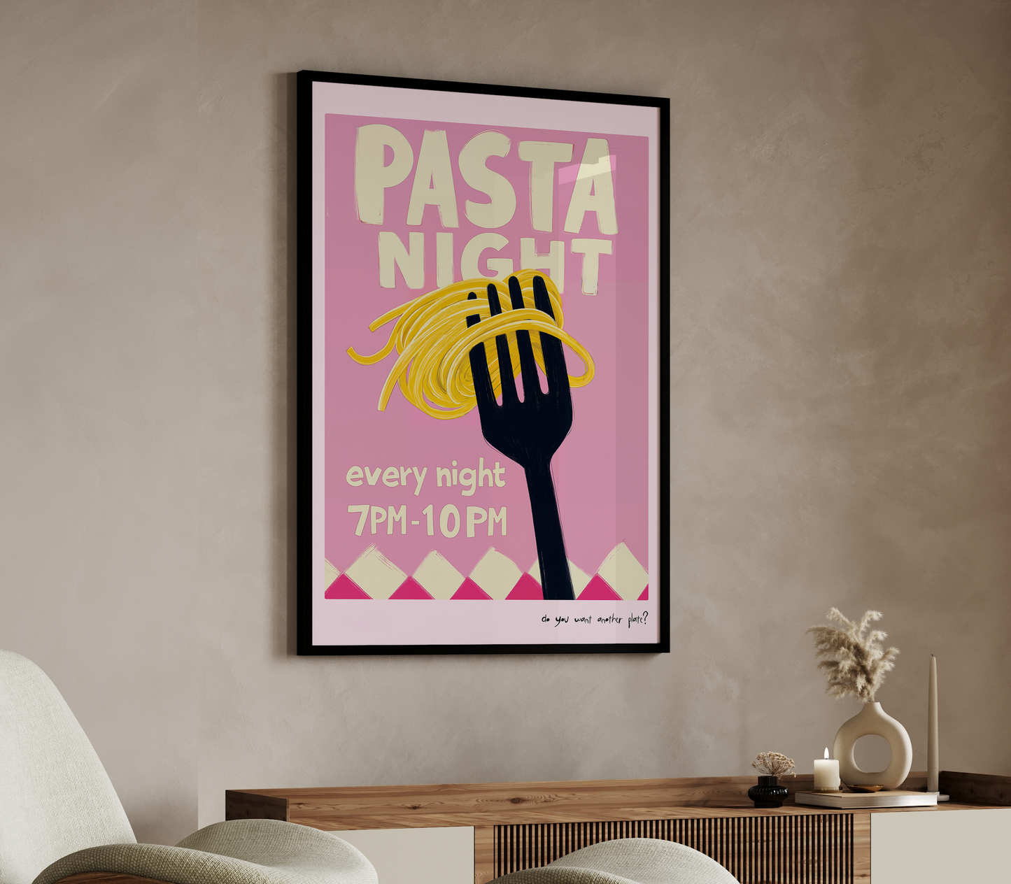 Do You Want Another Fork? Pasta Night
