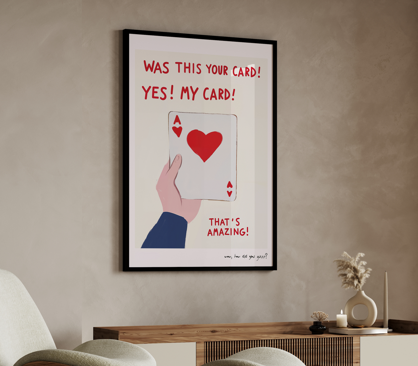 That’s Amazing: Magic Card Trick