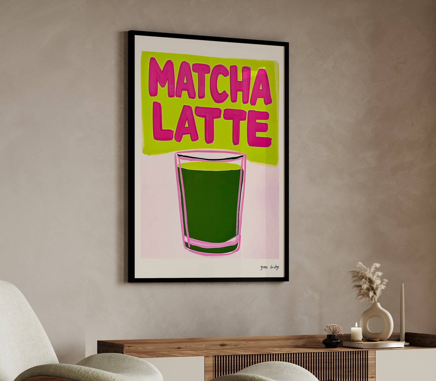 Green Energy: Matcha Latte