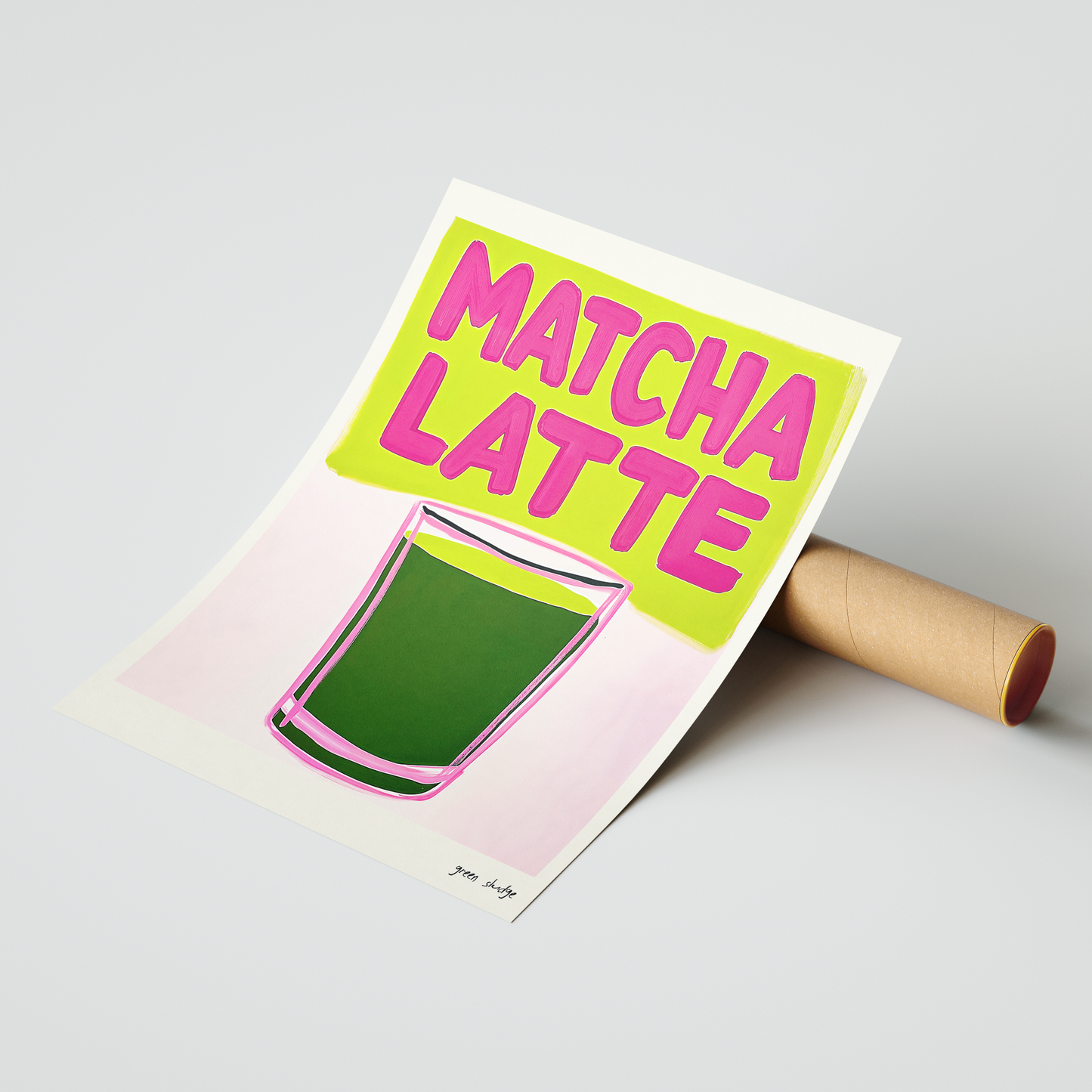 Green Energy: Matcha Latte