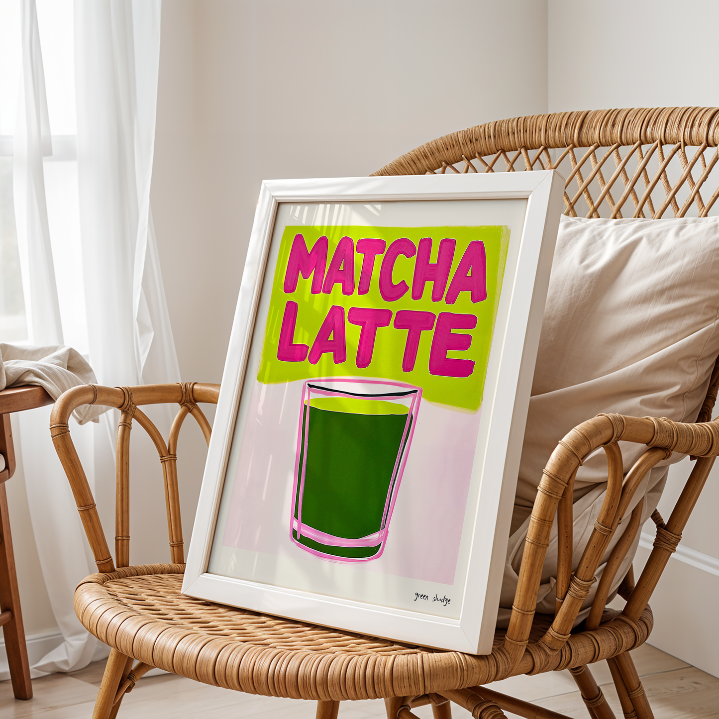 Green Energy: Matcha Latte