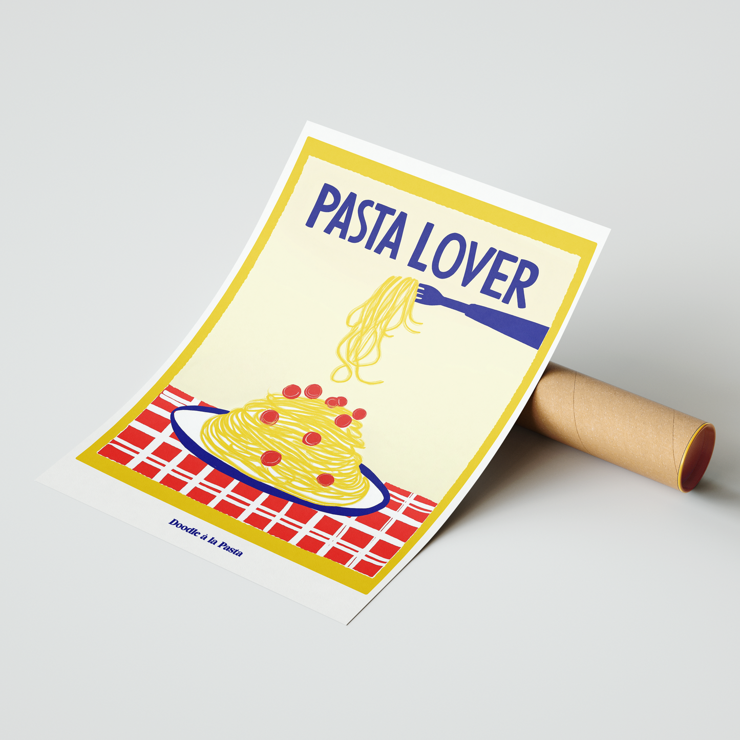 Doodle à la Pasta: Pasta Lover