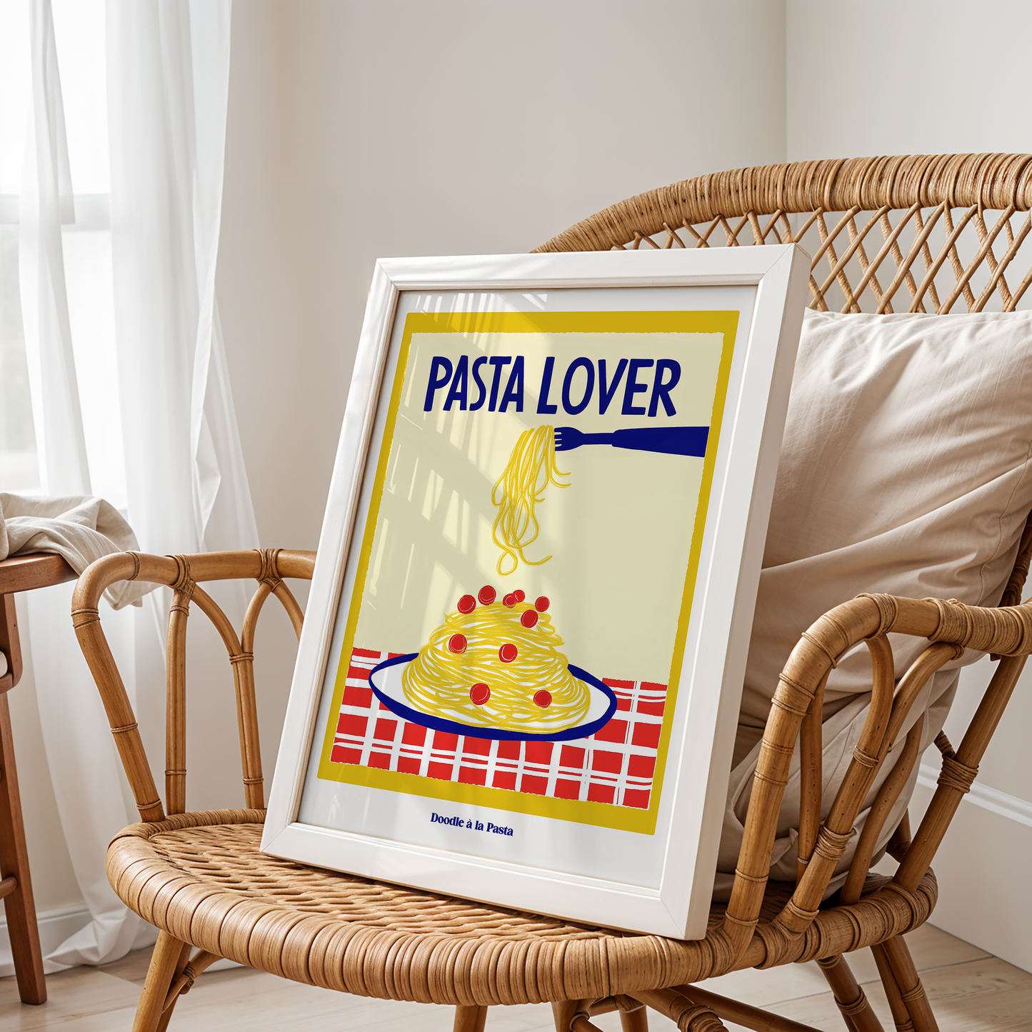 Doodle à la Pasta: Pasta Lover