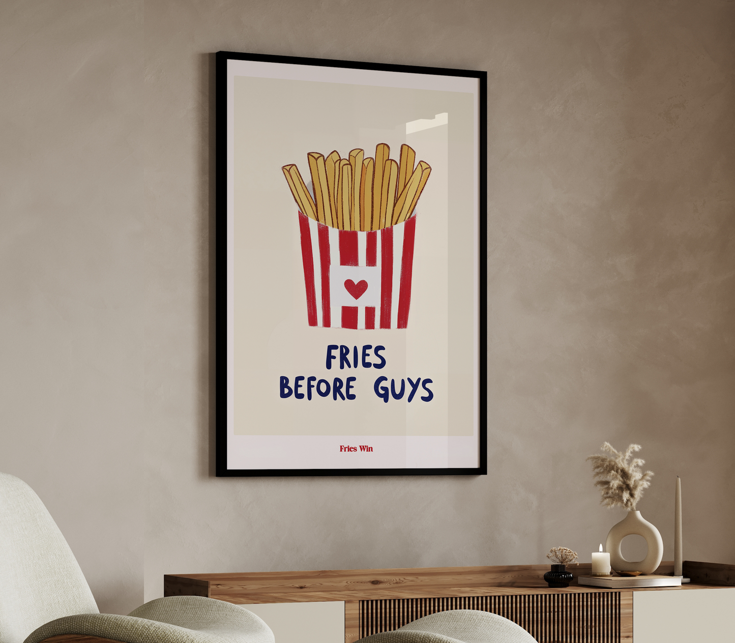 Fries Win: Fries Before Guys