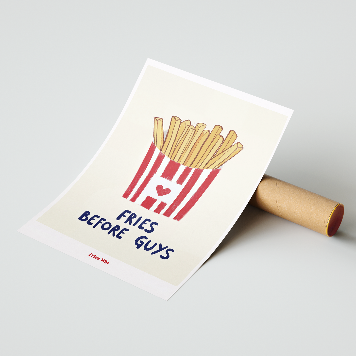 Fries Win: Fries Before Guys