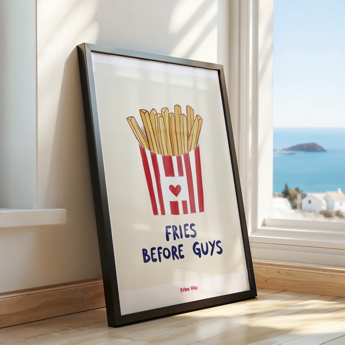 Fries Win: Fries Before Guys