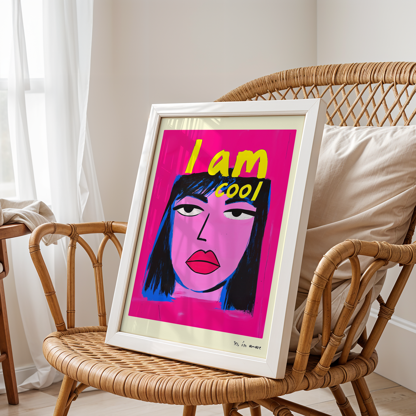 Yes, I Am Sure: Pop Portrait