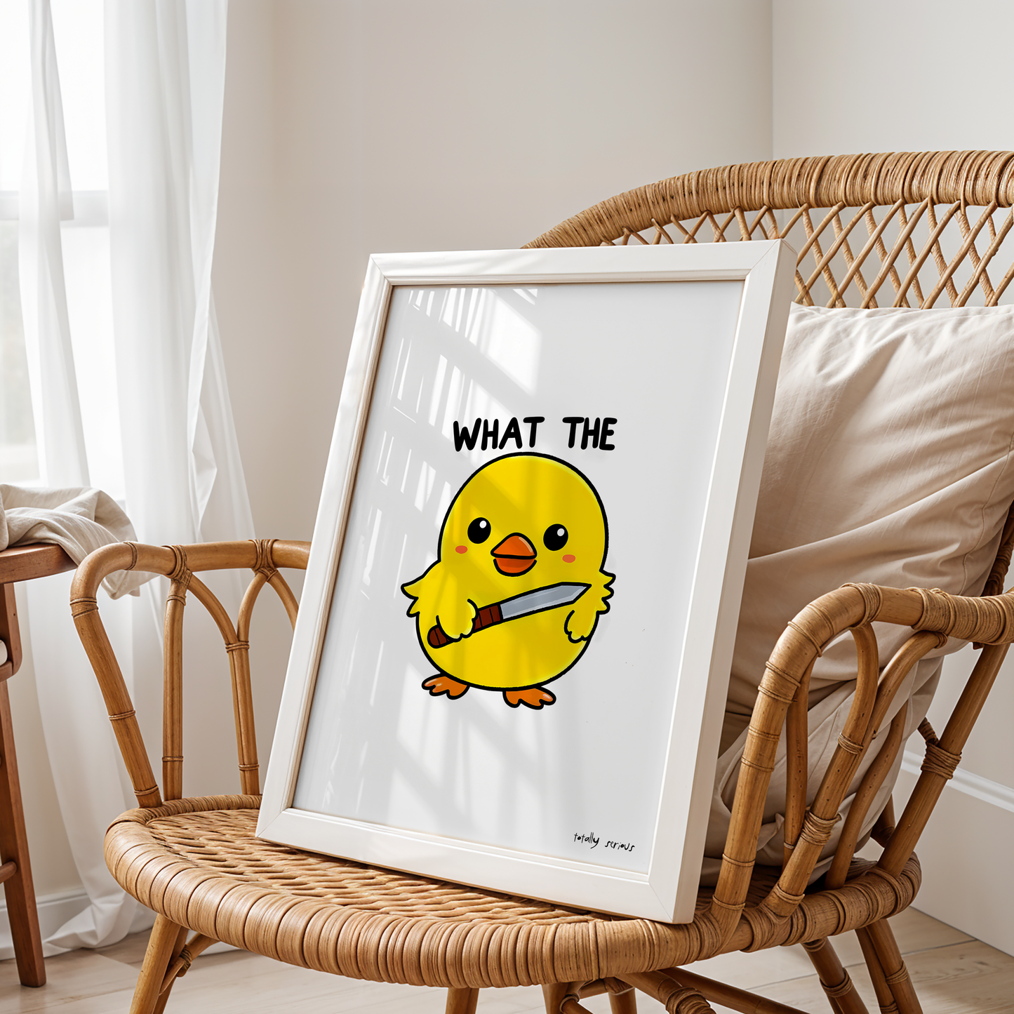 Holy Peep! What the Chick