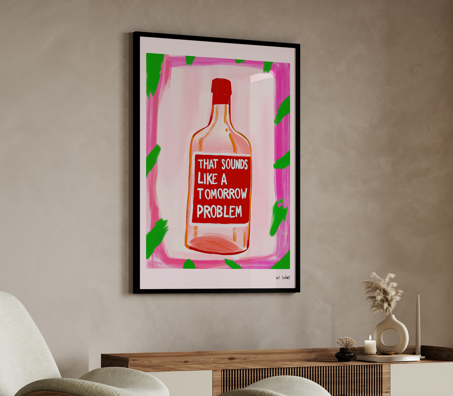 Art Delay: Tomorrow Problem Bottle