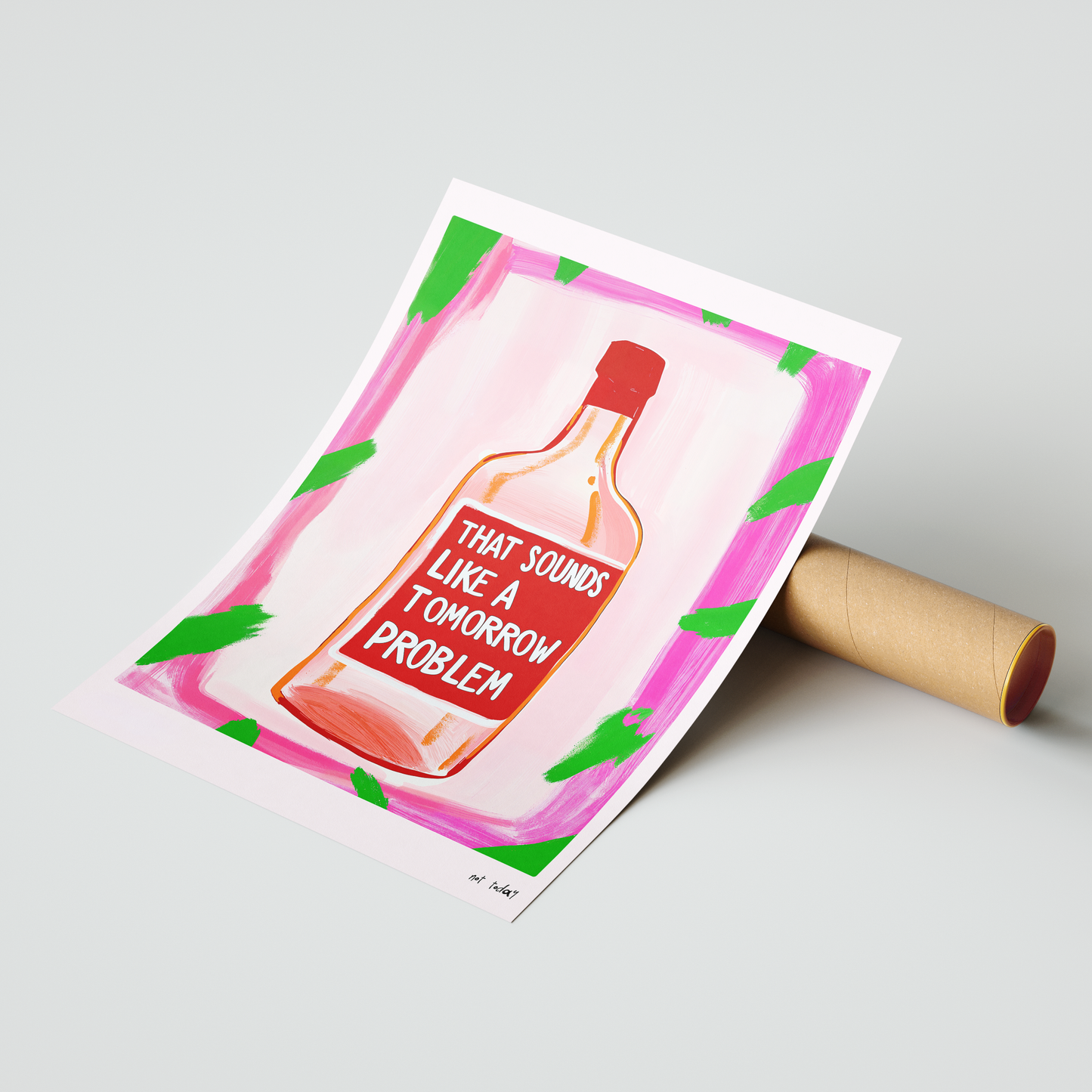 Art Delay: Tomorrow Problem Bottle