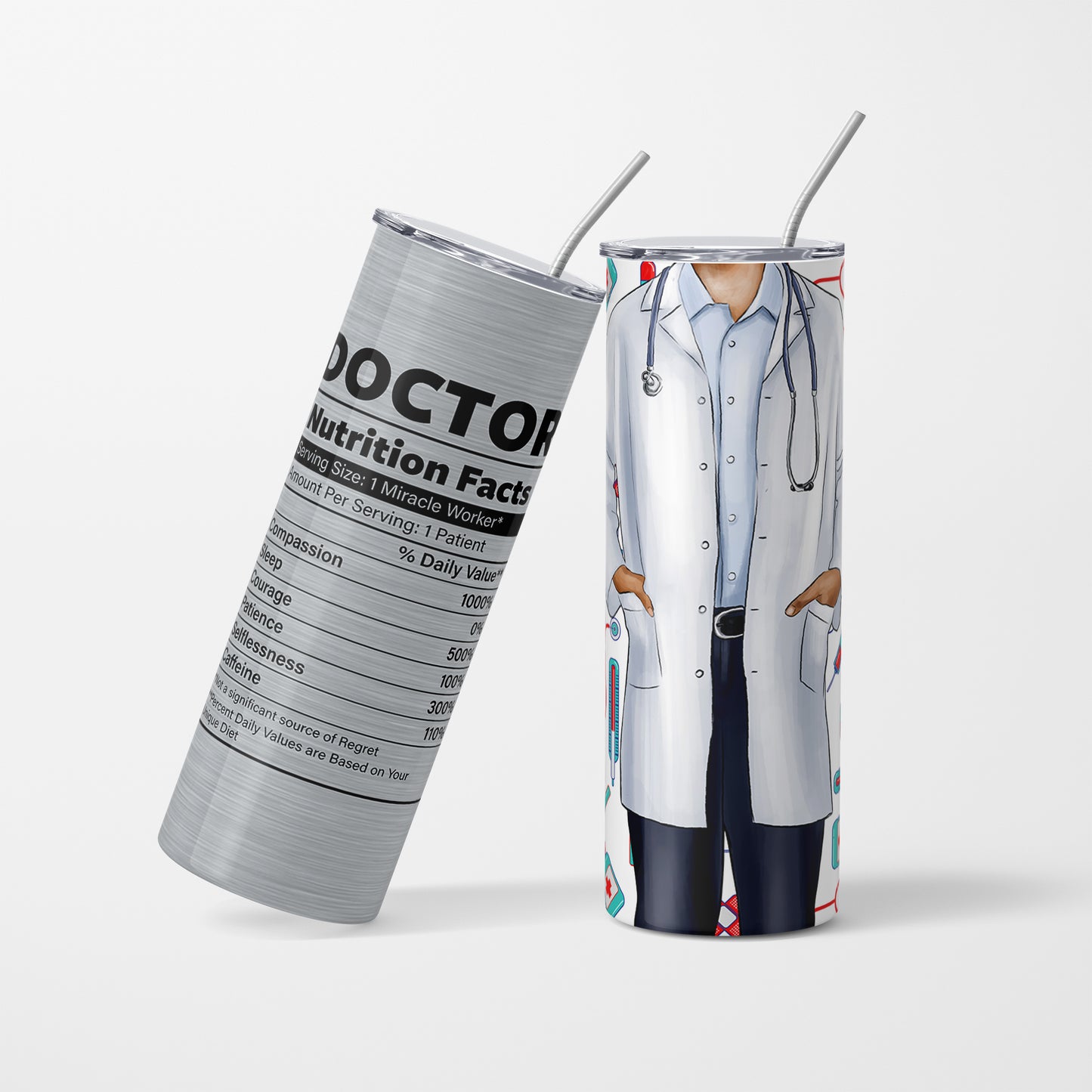 Doctor - 600 ml Stainless Steel Tumbler