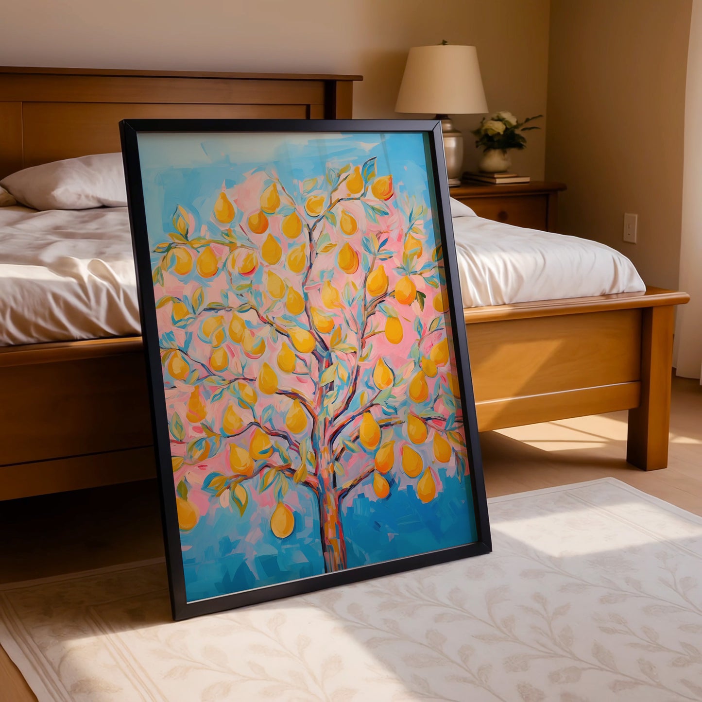 Lemon Squeeze – Cheerful Fruit Tree Art