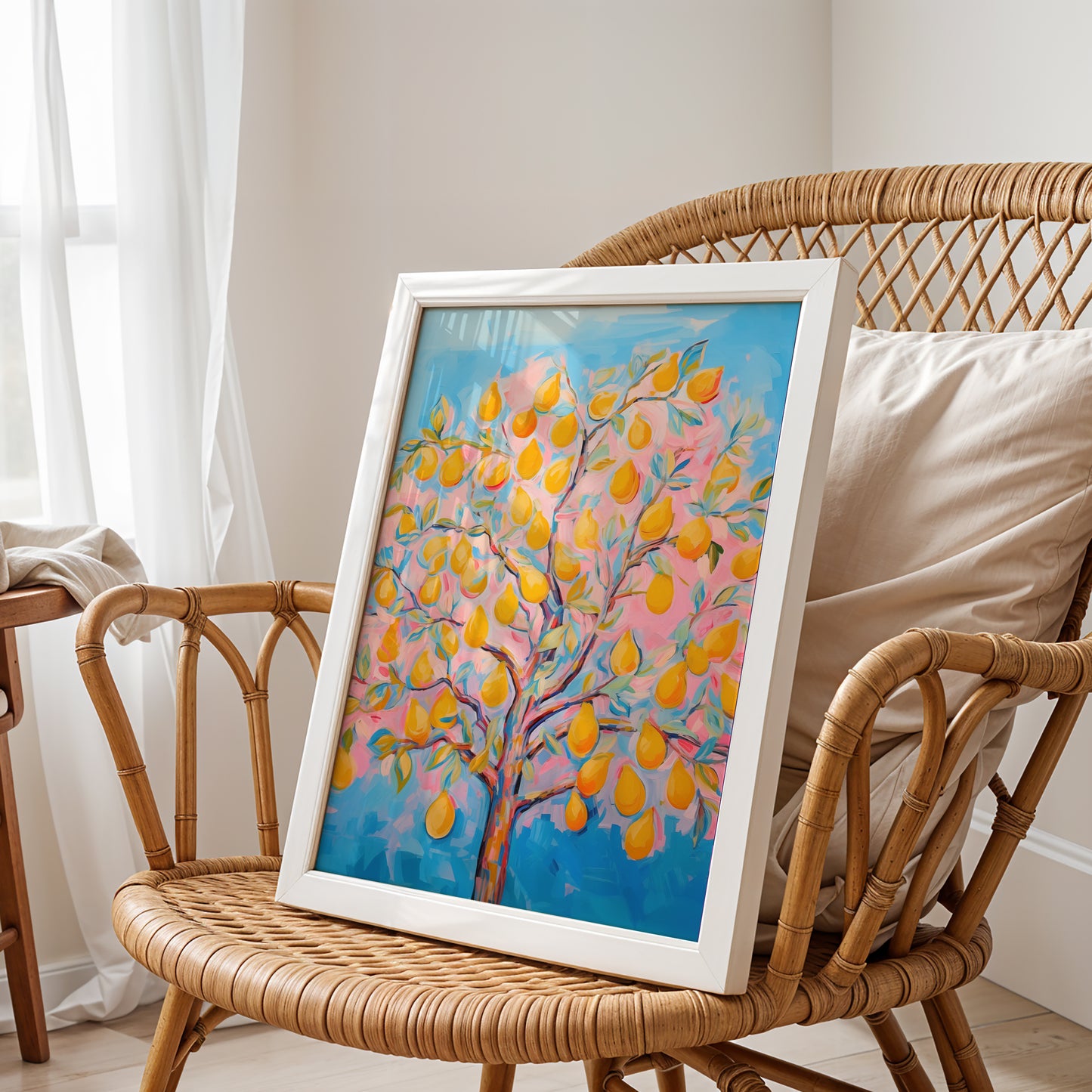 Lemon Squeeze – Cheerful Fruit Tree Art