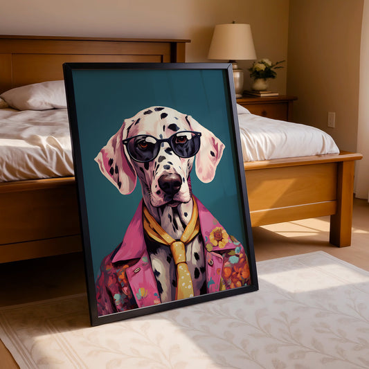 Dapper Dalmatian – Cool Dog in Style Art