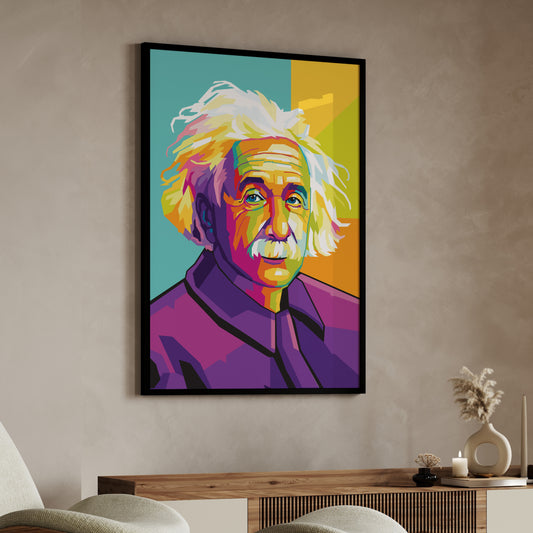 Albert Einstein Pop Art