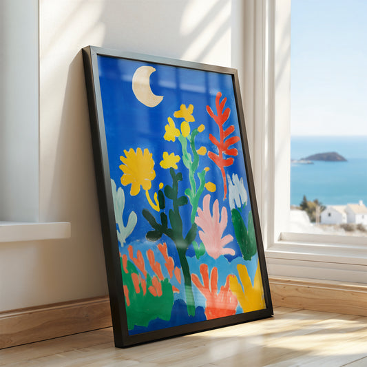 Moonlit Garden of Dreams