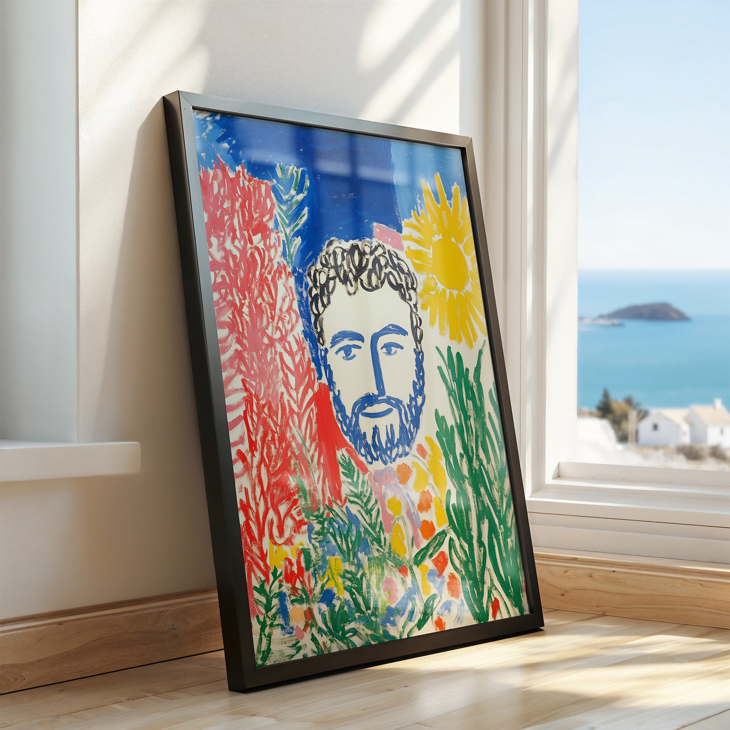 Garden Carnival: Joyful Abstraction in Bloom