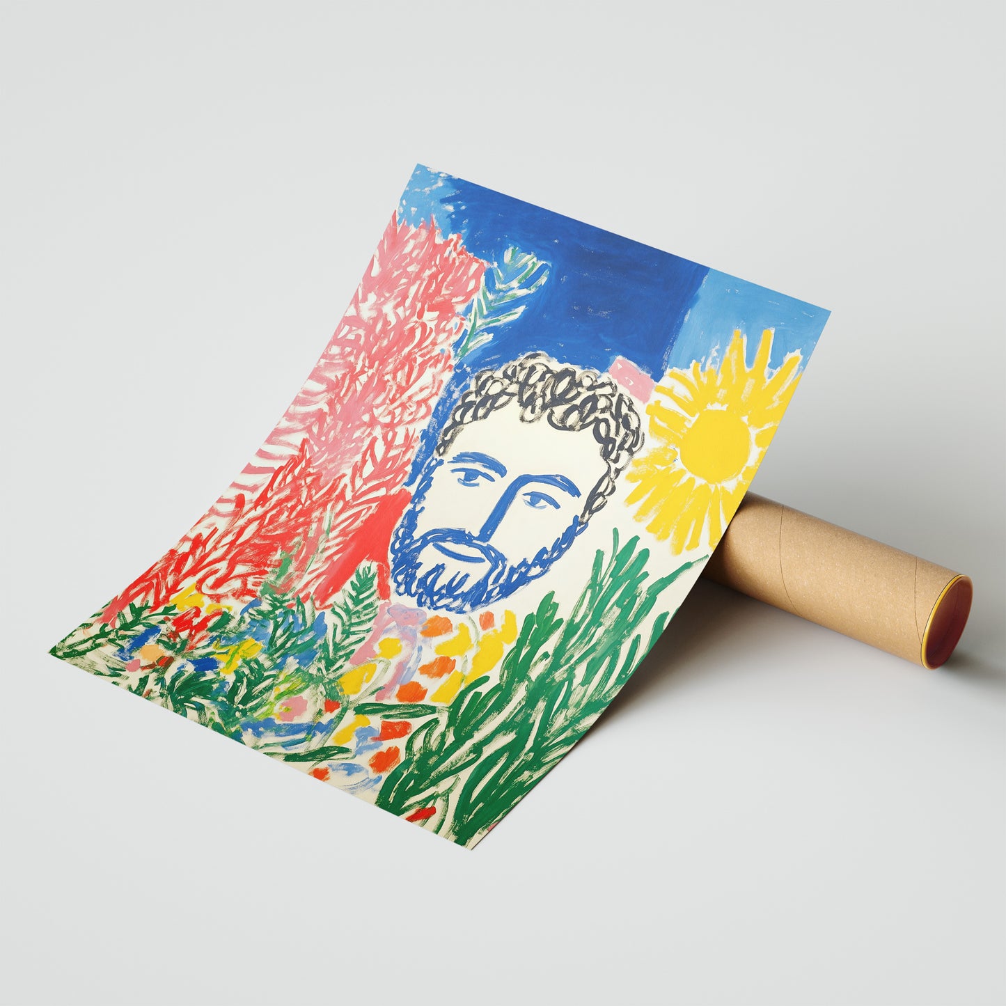 Garden Carnival: Joyful Abstraction in Bloom