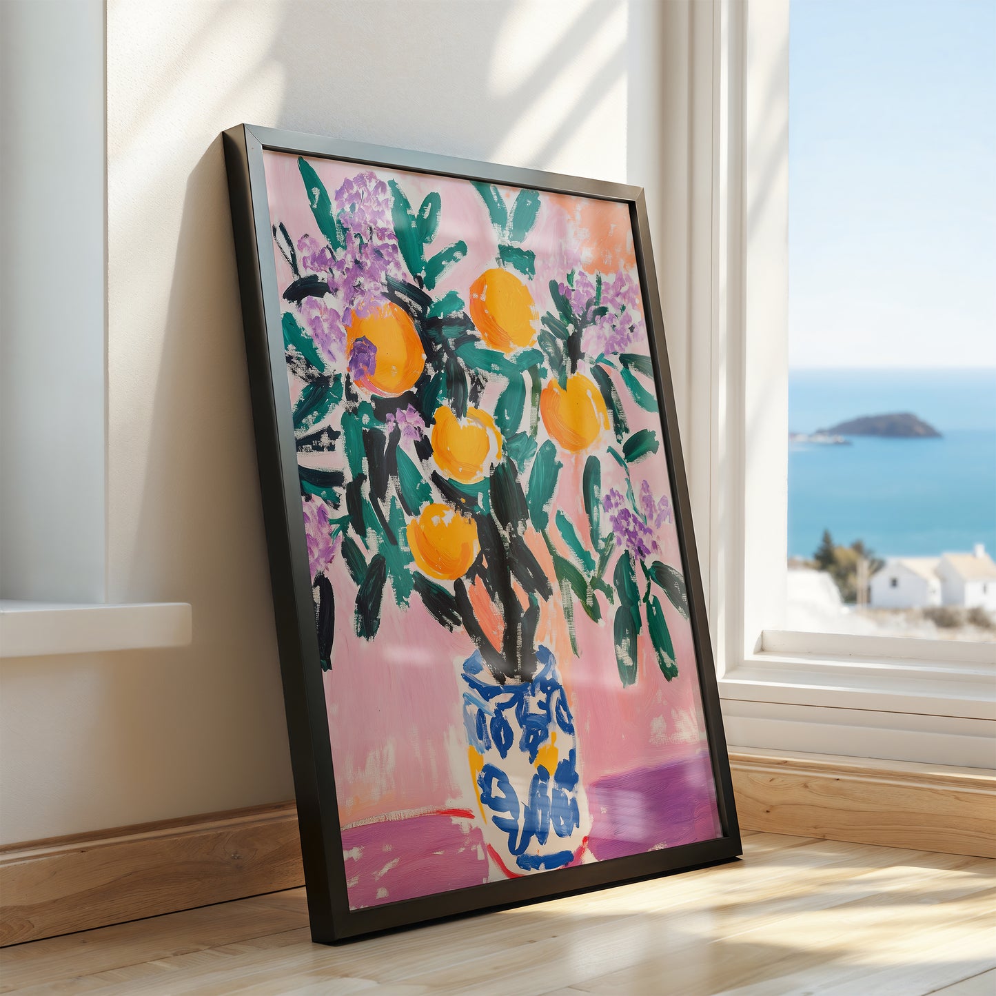 Citrus Sonata: Joyful Branches in Bloom