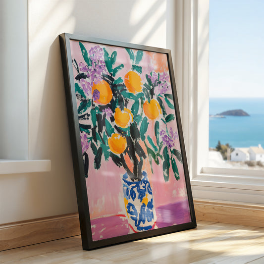 Citrus Sonata: Joyful Branches in Bloom