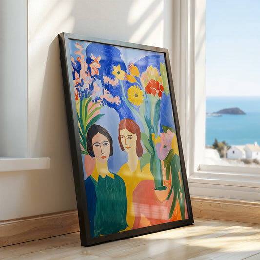 Floral Gathering: Celebration of Friendship