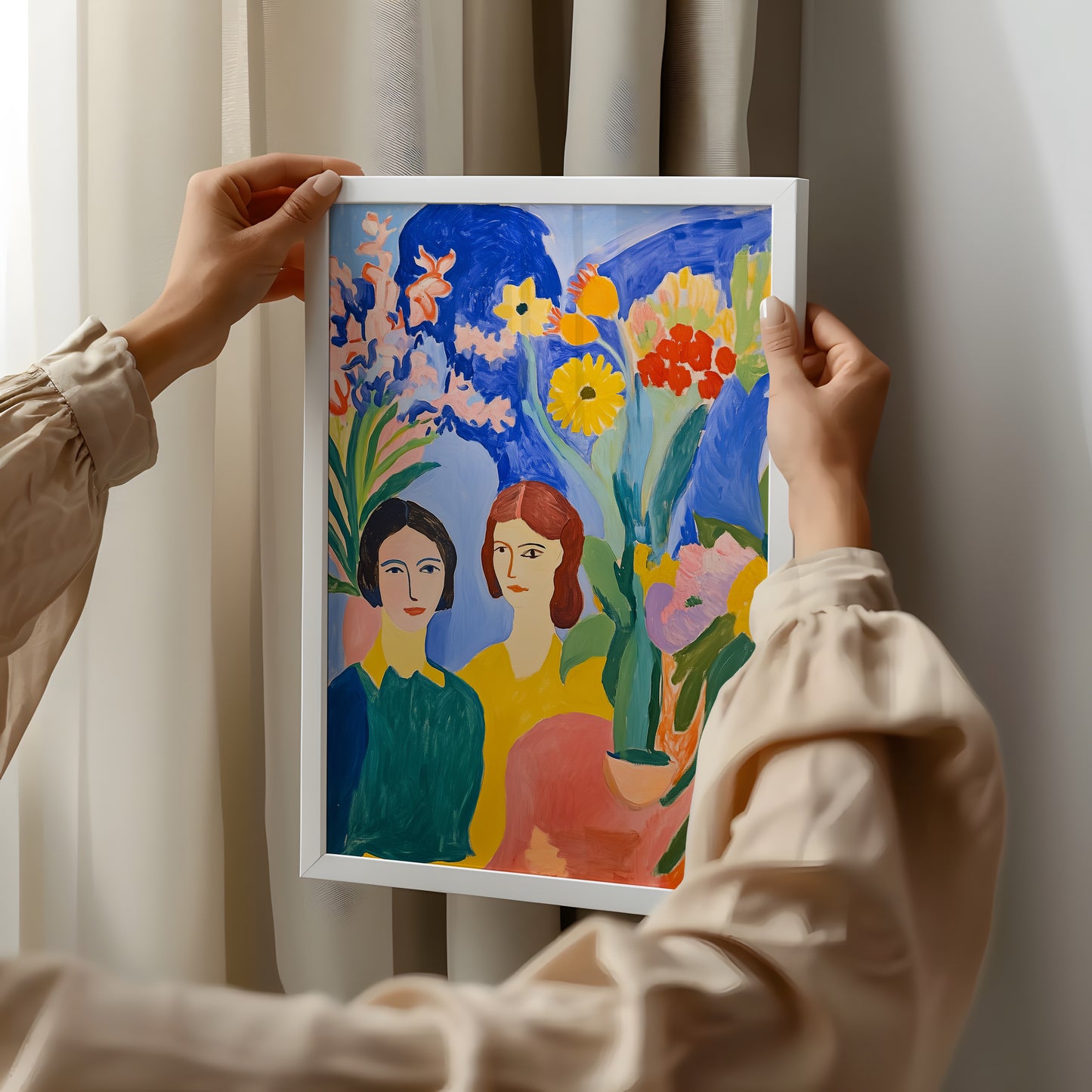 Floral Gathering: Celebration of Friendship