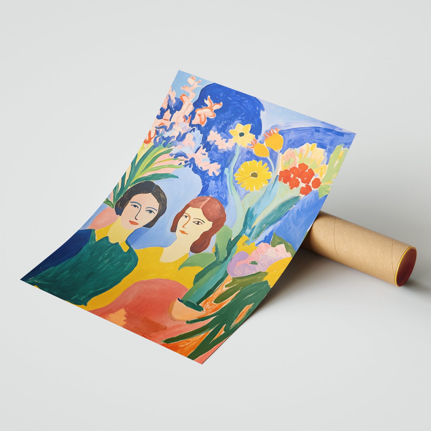 Floral Gathering: Celebration of Friendship