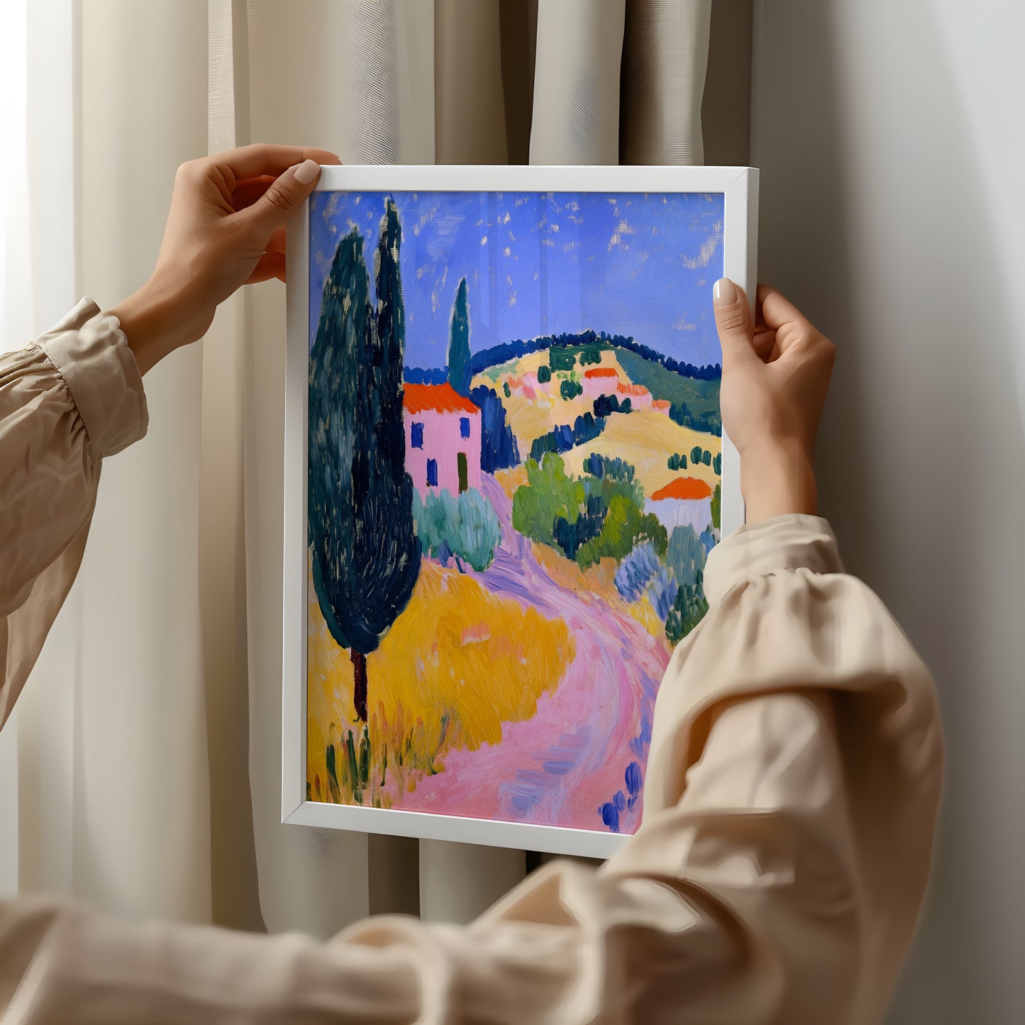 Italian Summer: Hillside Dreamscape