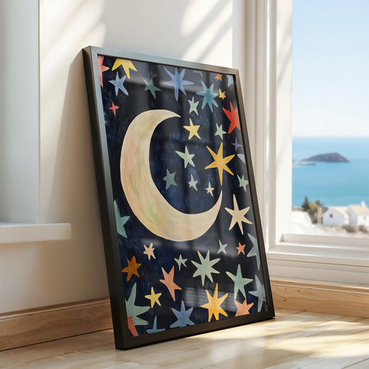 Celestial Crescent: Moonlit Dreams