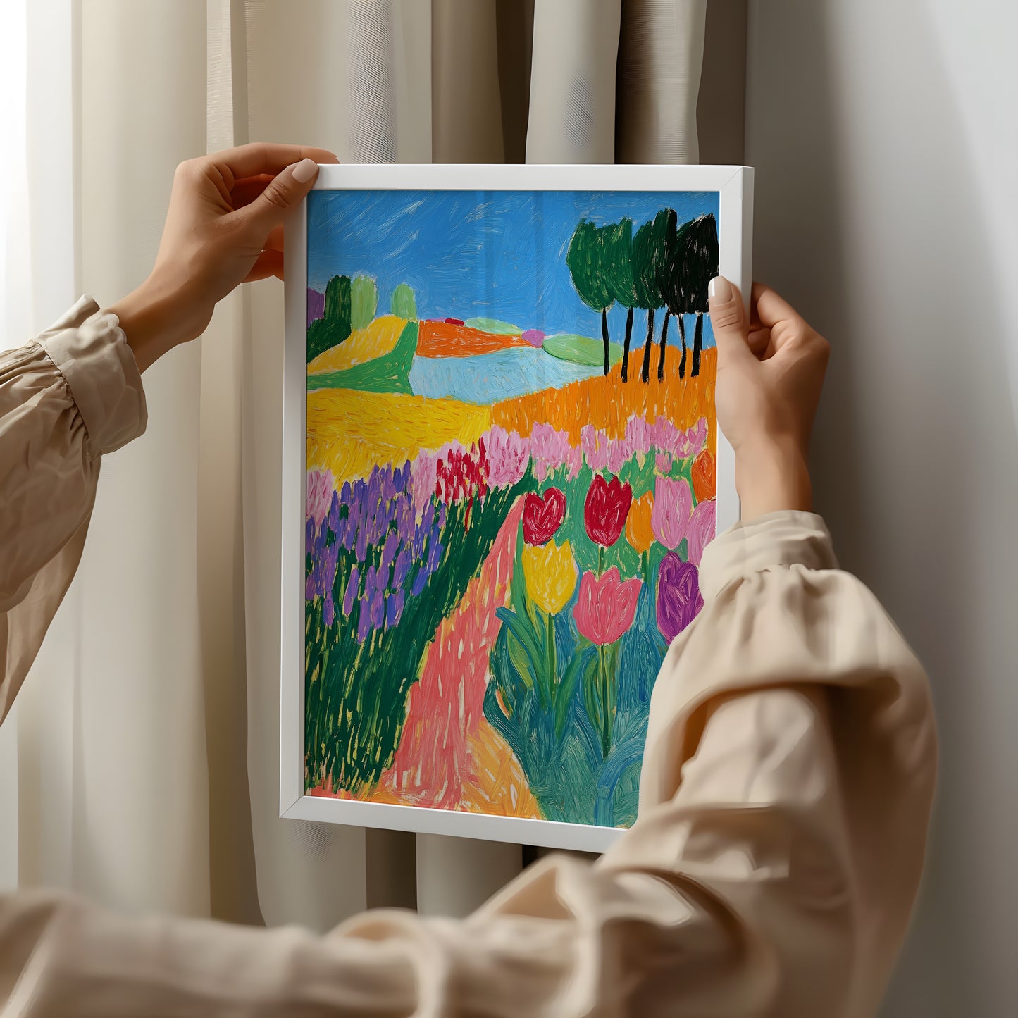 Tulip Valley: Path to Colorful Meadows