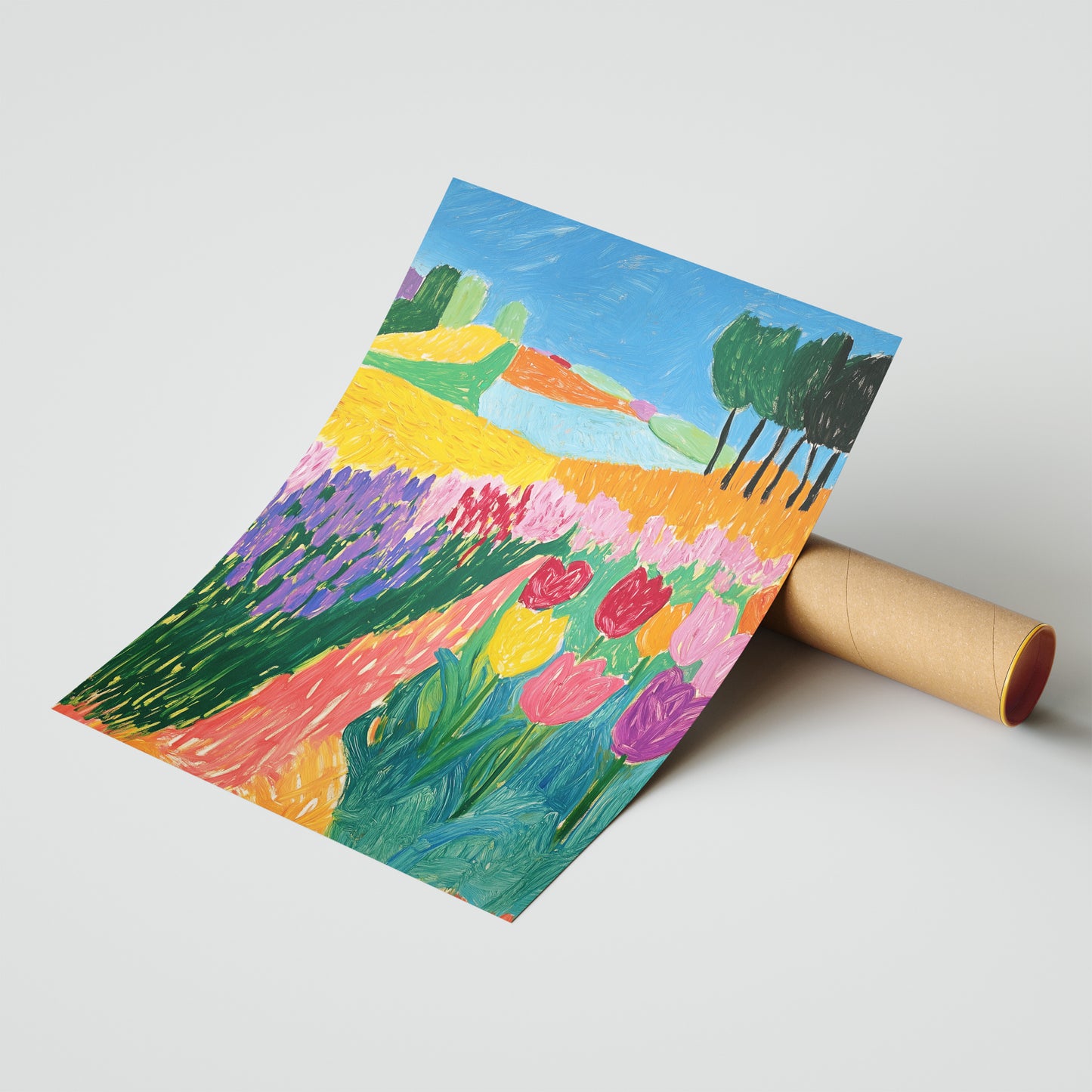 Tulip Valley: Path to Colorful Meadows