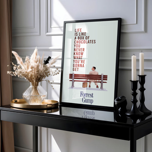 "Life is Like a Box of Chocolates" Forrest Gump Quote