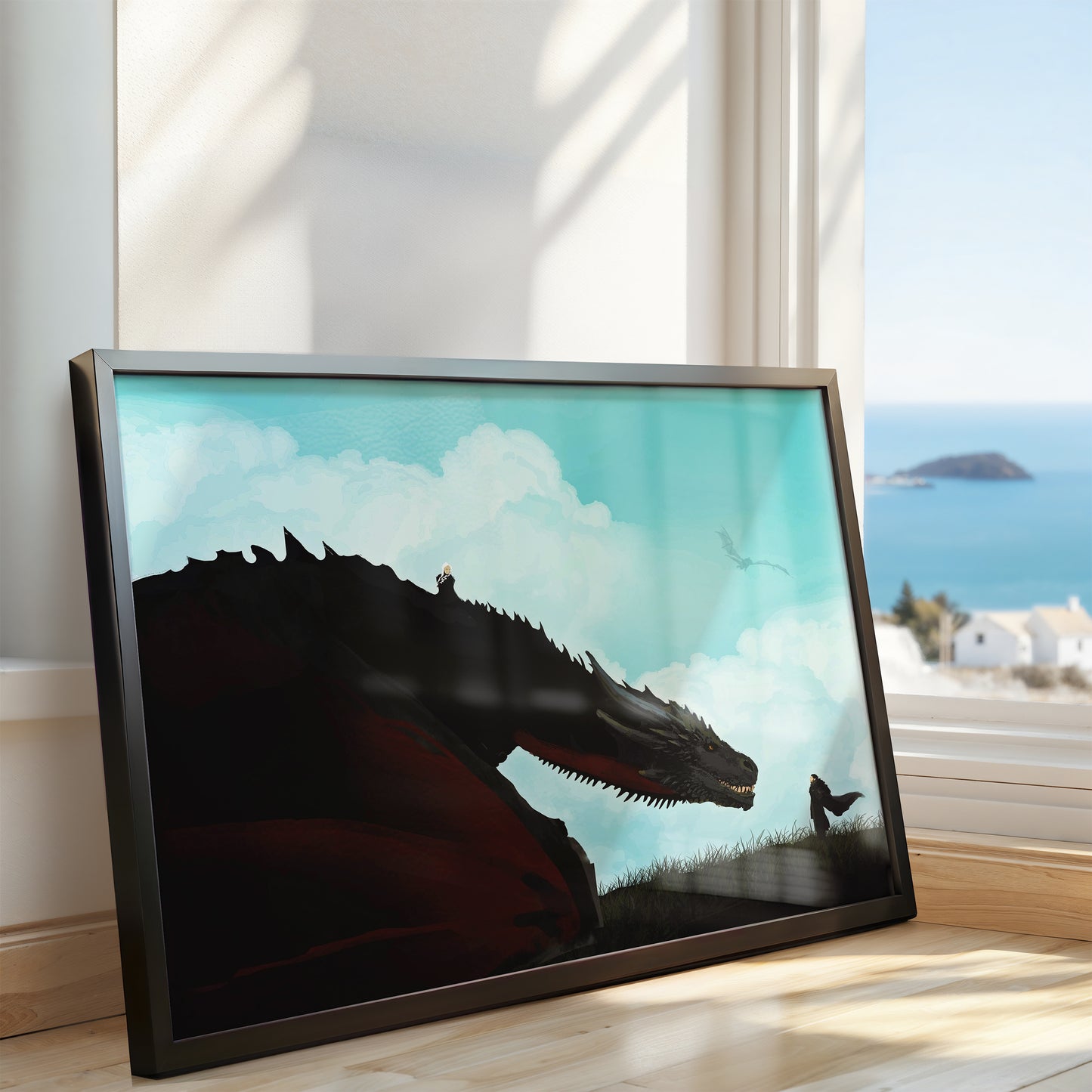 Game of Thrones - Daenerys & Dragon Poster