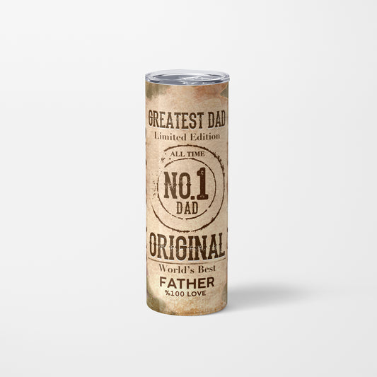 Greatest Dad - 600 ml Stainless Steel Tumbler