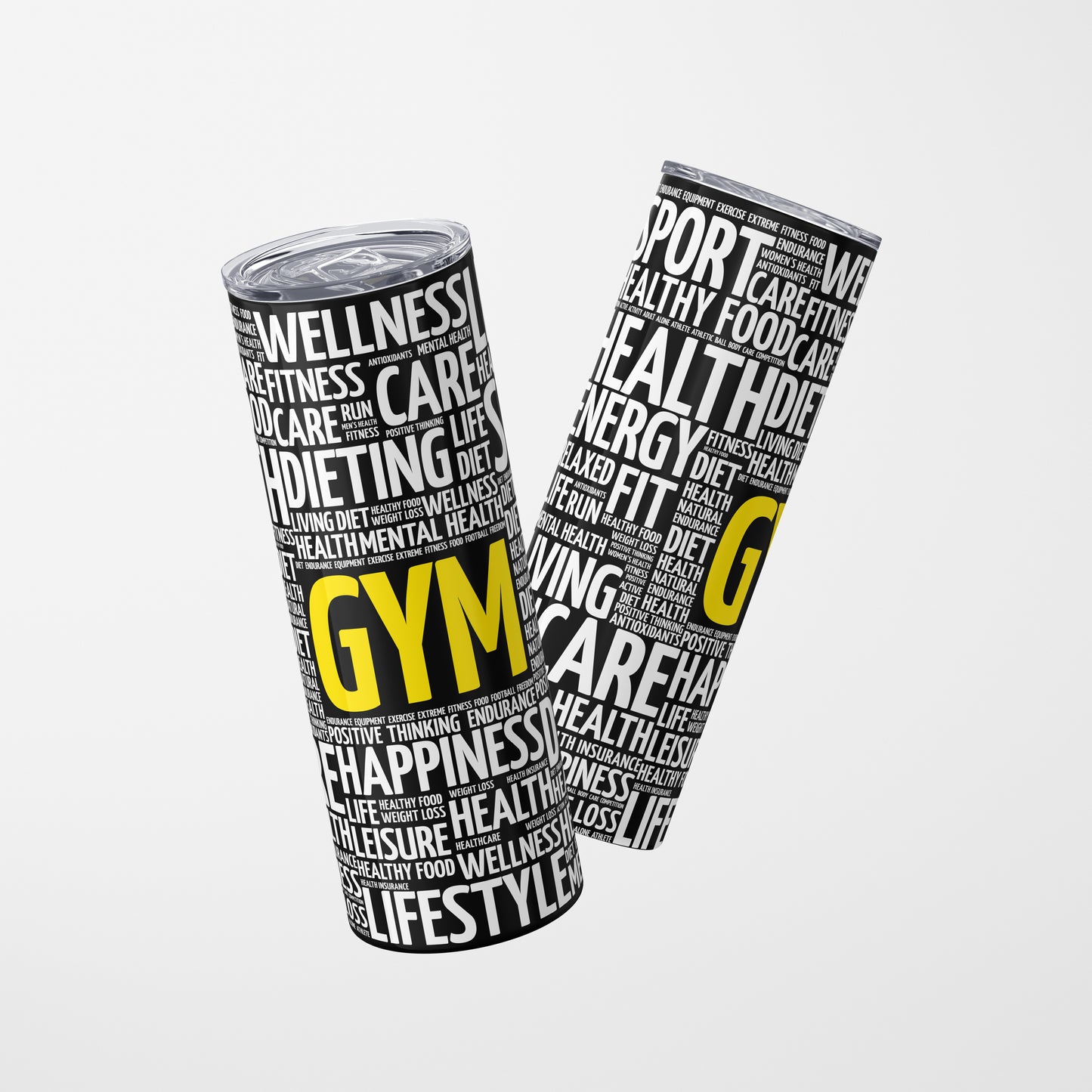 GYM - 600 ml Stainless Steel Tumbler