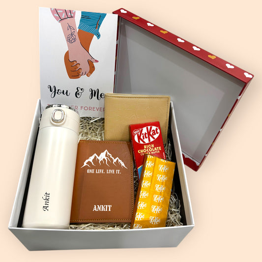 Romantic Valentine's Day Gift Hamper for Him