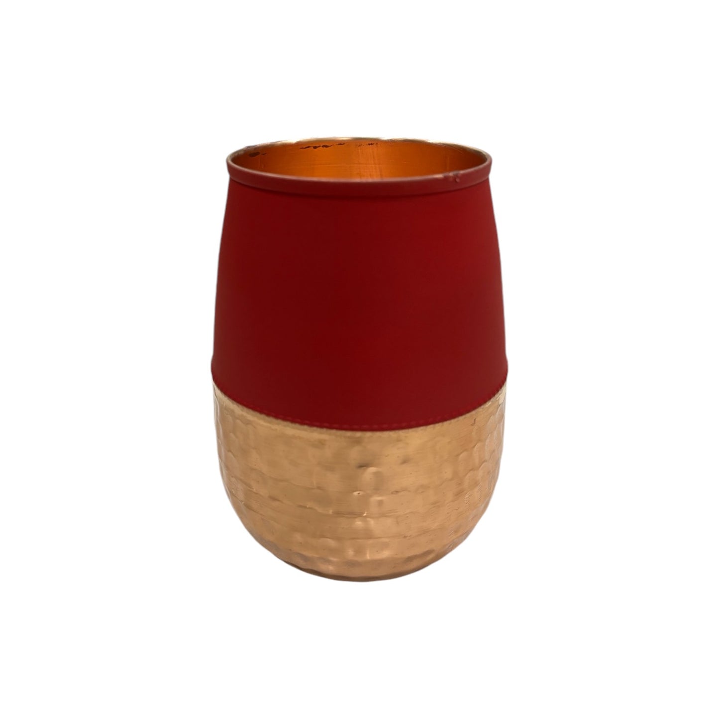 Crimson Copper Bottle Diwali Gift Set with Glasses & Brass Diya - Perfect Festive Gift for Family & Friends