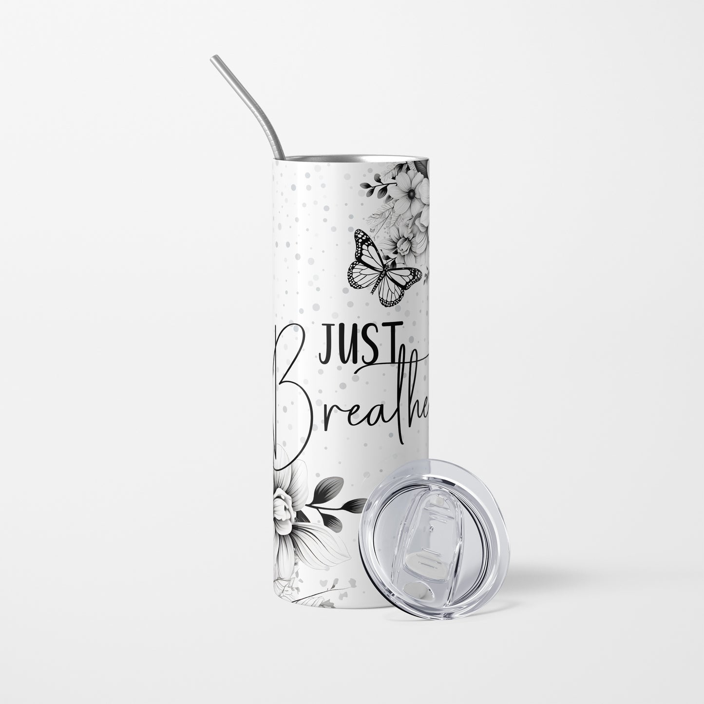 Just Breathe - 600 ml Stainless Steel Tumbler