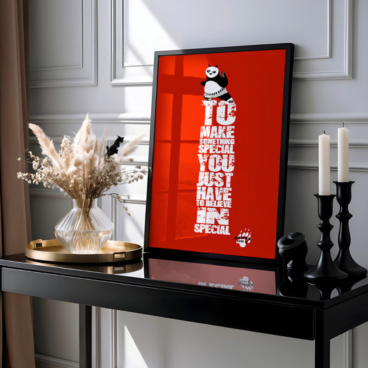 Kung Fu Panda Poster – “Believe You’re Special”