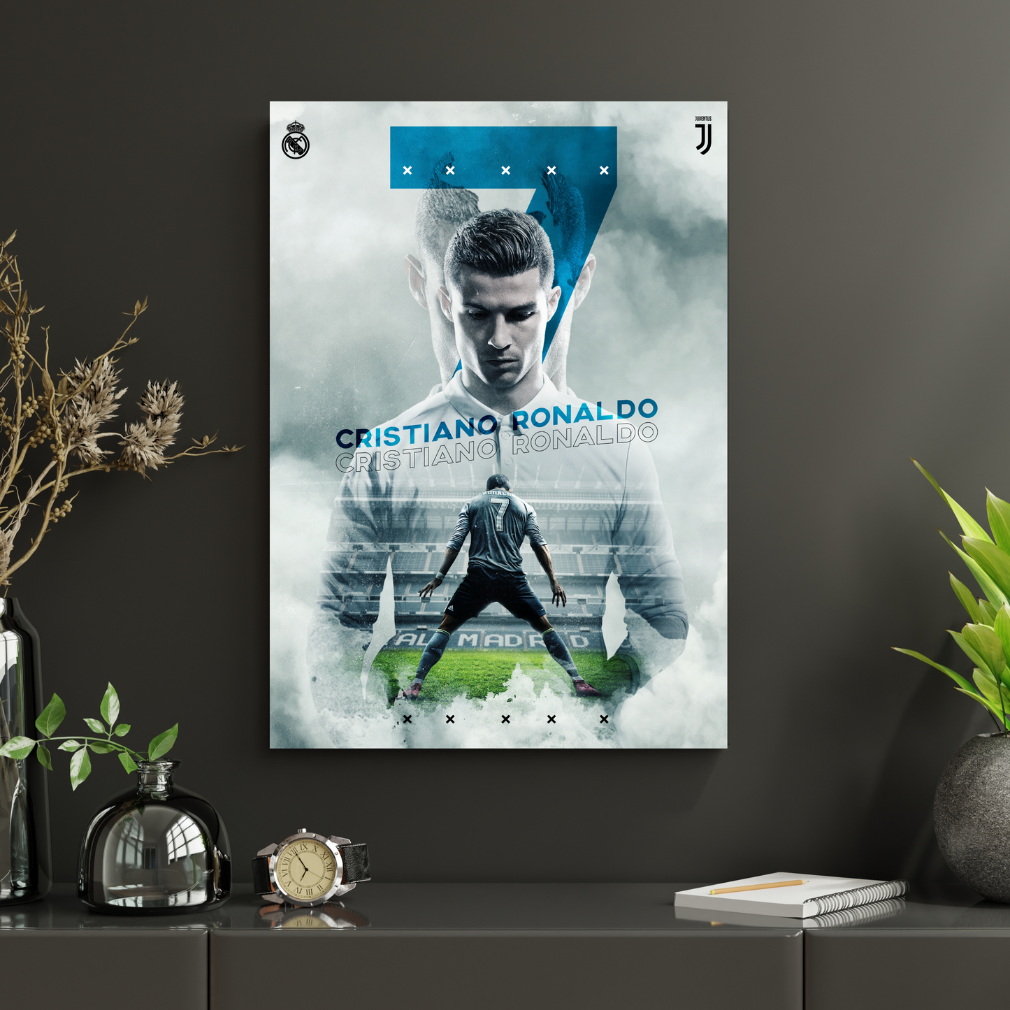 Top Football Players 2023 (Set of Four Prints)