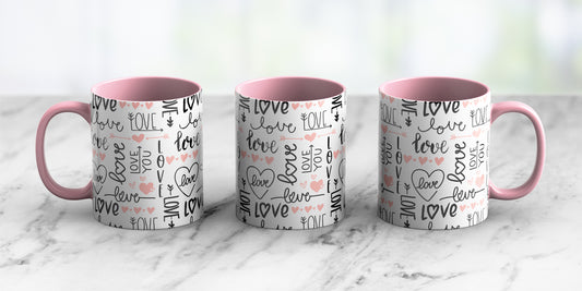 Love You - Ceramic Coffee Mug