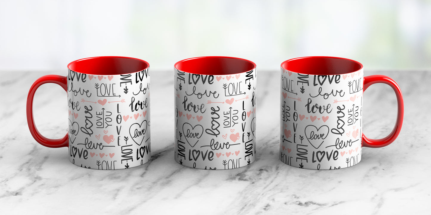 Love You - Ceramic Coffee Mug