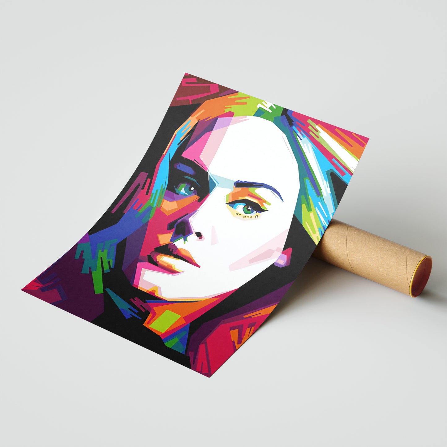 A Soulful Icon, Reimagined: The Ultimate Adele Pop Art Portrait