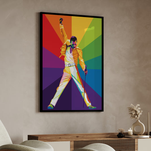 Freddie Mercury Pop Art