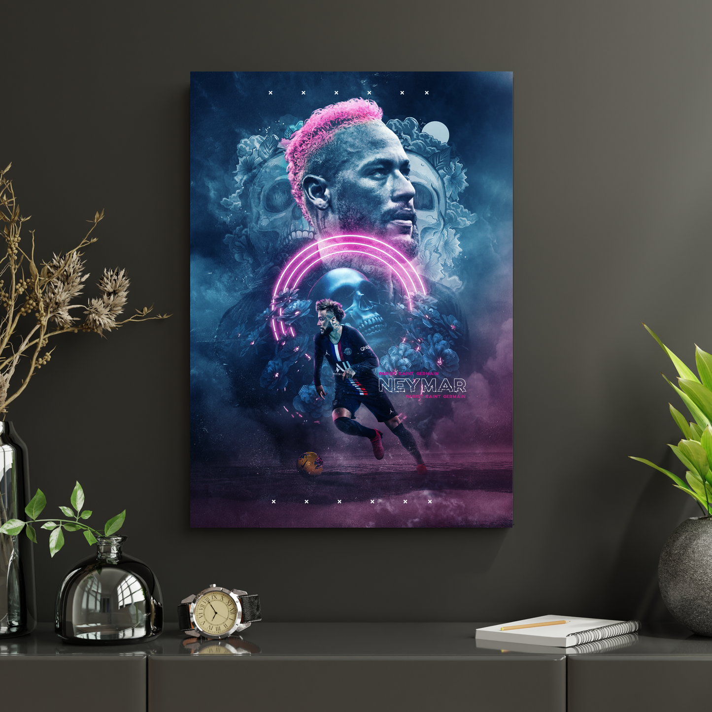 Top Football Players 2023 (Set of Four Prints)