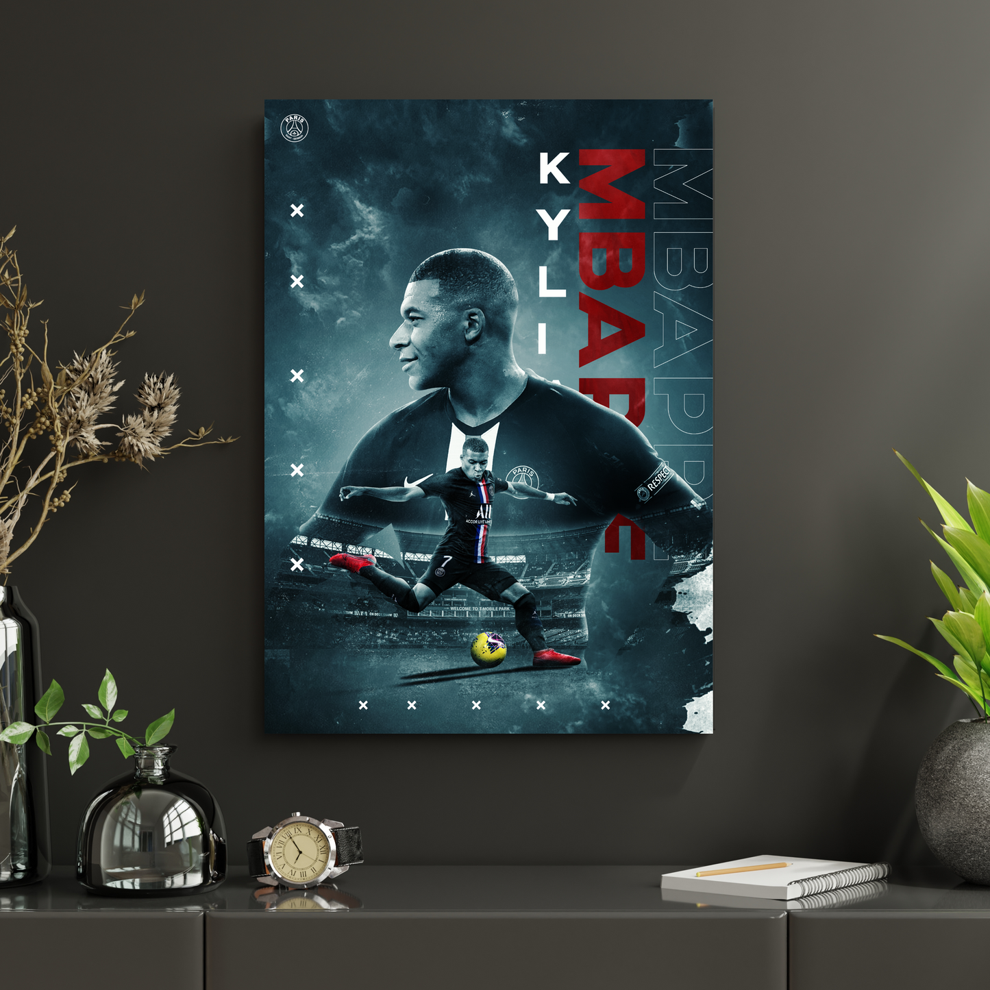 Top Football Players 2023 (Set of Four Prints)