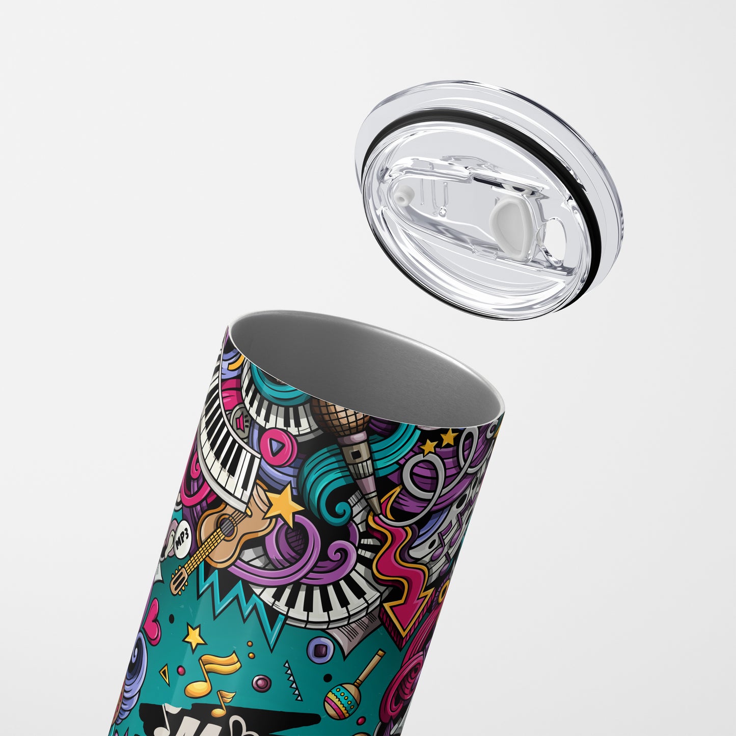 For the Music Lover - 600 ml Stainless Steel Tumbler