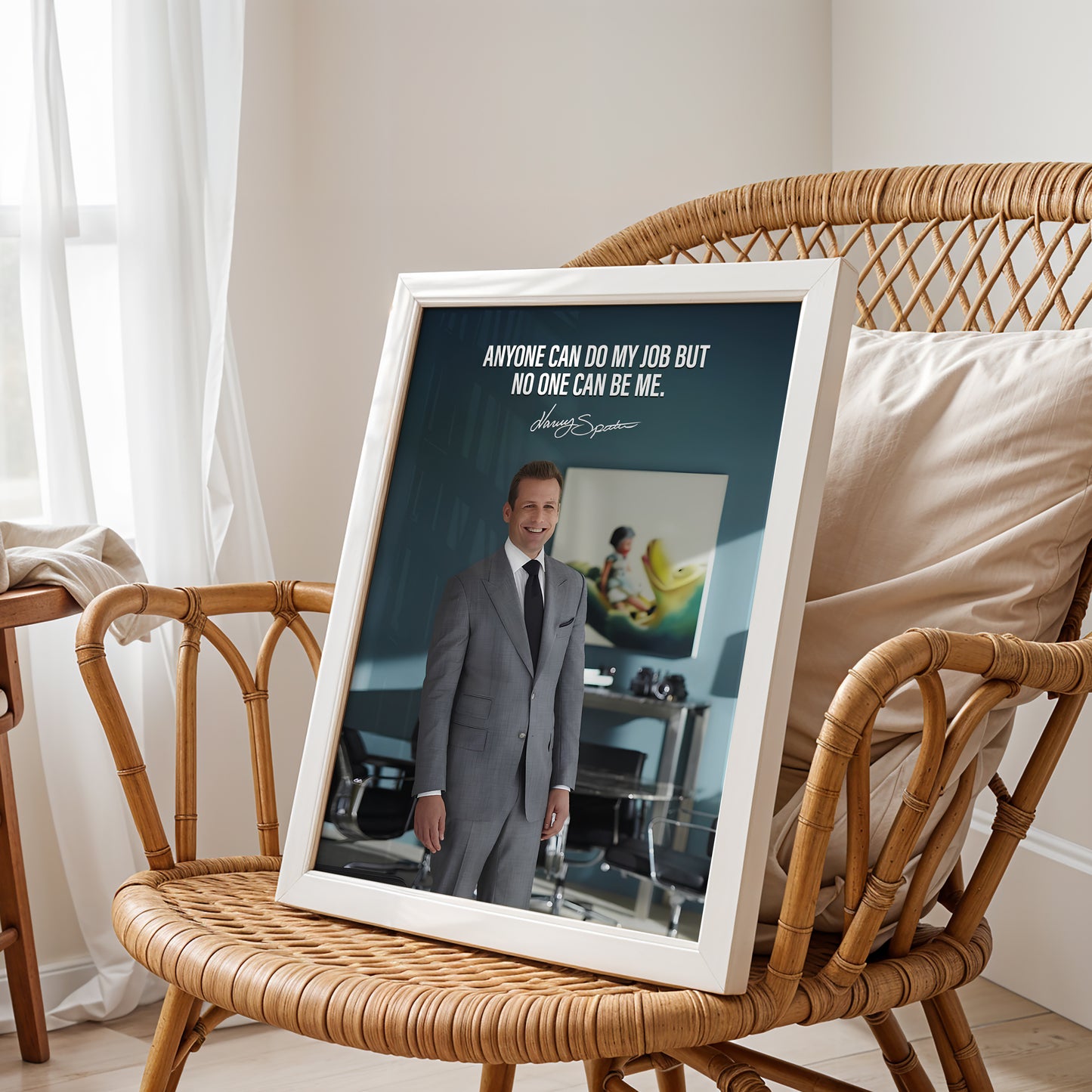 Harvey Specter Quote Poster – No One Can Be Me